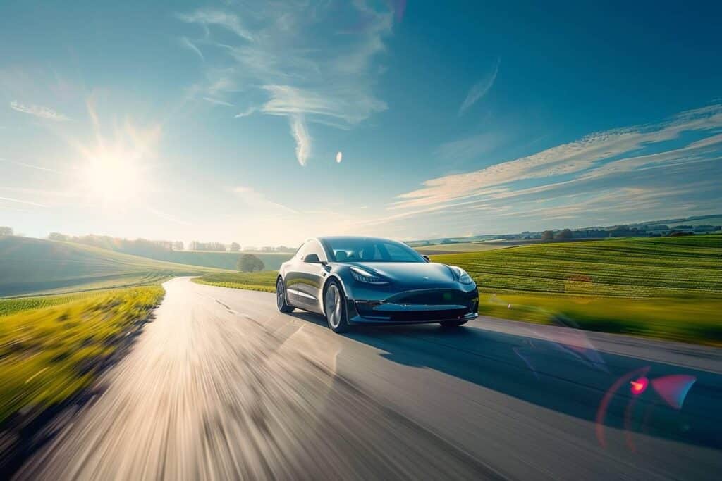 assurance auto : illustration du système bonus-malus avec une voiture et des pourcentages de réduction