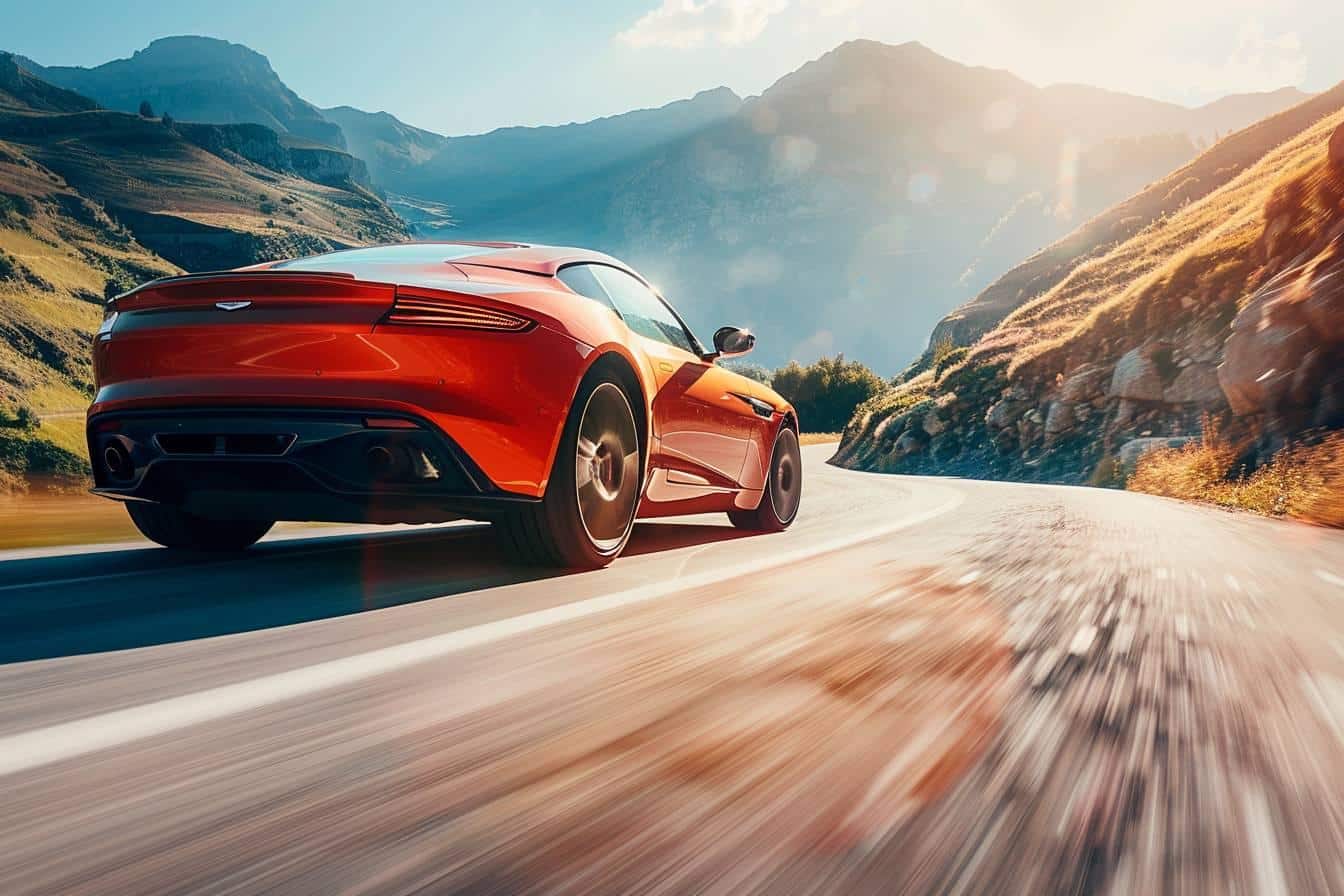 roues haute performance : image d'une voiture équipée de roues haute performance