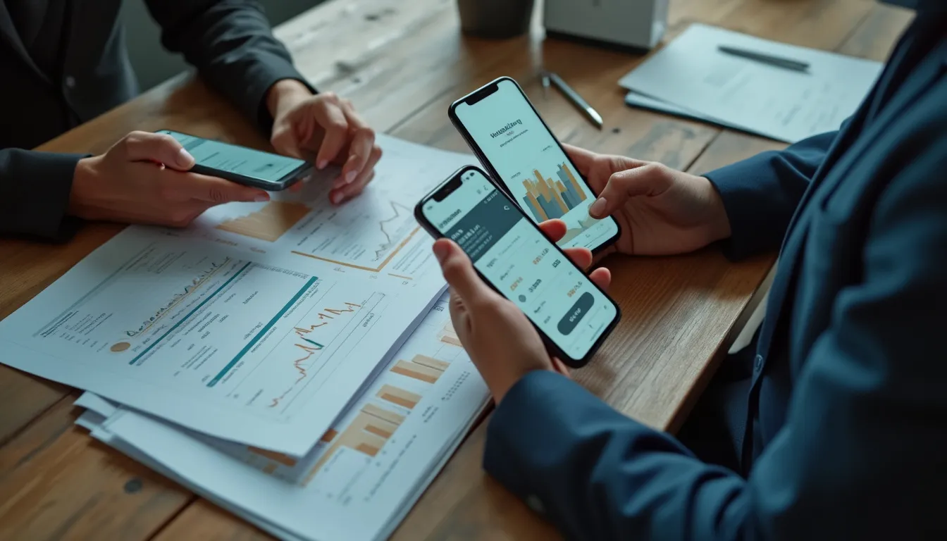 banque en ligne : comparaison entre Monabanq et Fortuneo avec illustrations de services bancaires