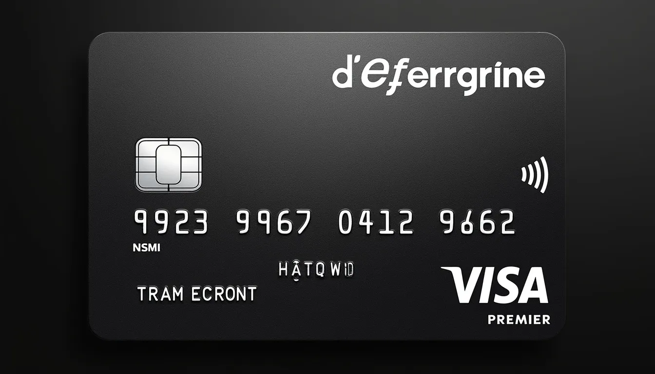 Carte Visa Premier : Carte bancaire premium avec avantages et protections