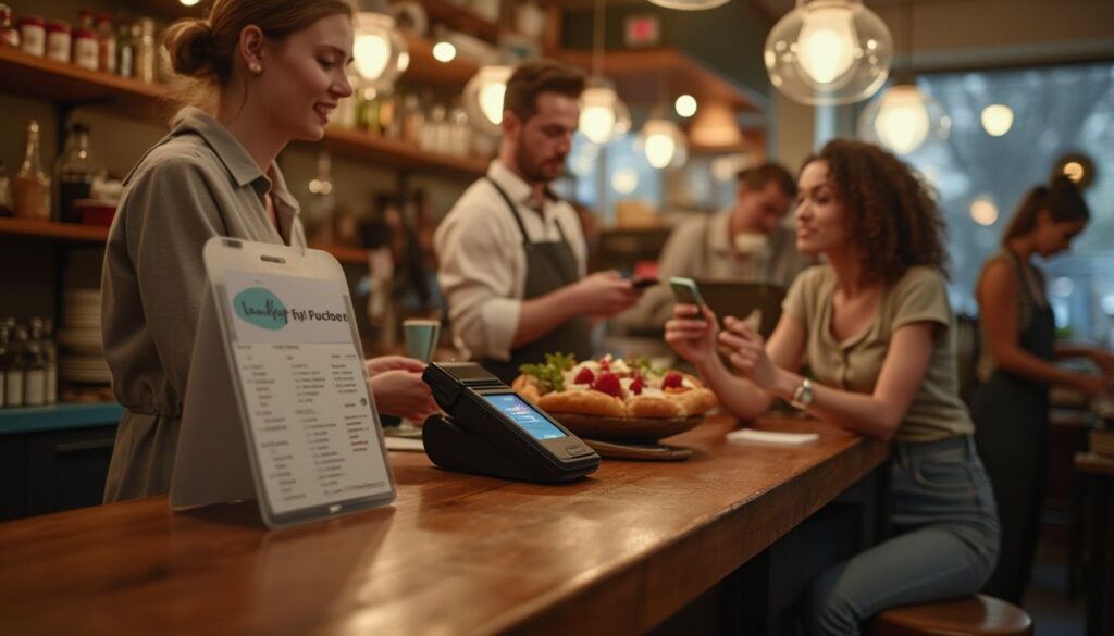 paiement : terminal de paiement SumUp avec tickets restaurant