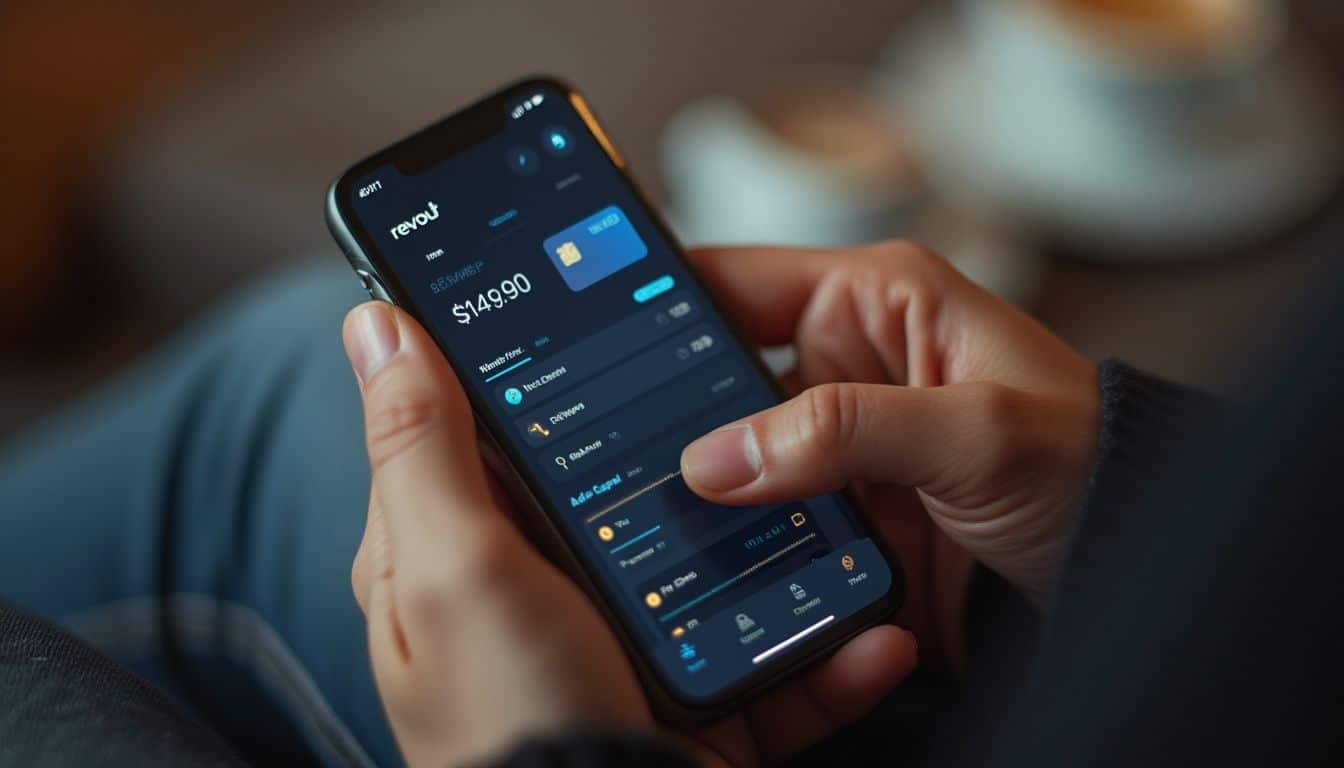 RIB Revolut : illustration d'une application bancaire Revolut affichant un relevé d'identité bancaire