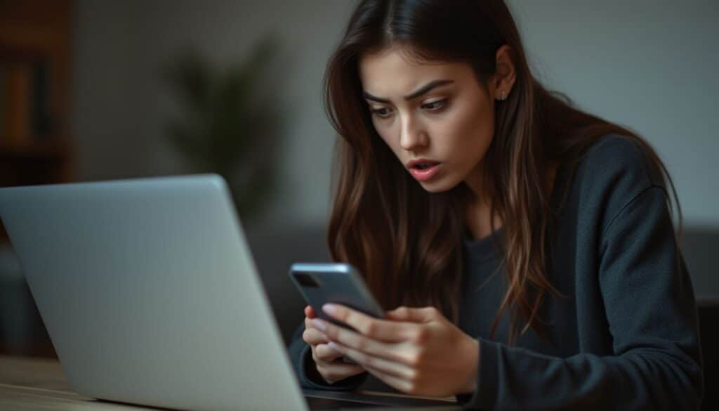 virement bancaire : illustration d'une transaction bancaire en ligne annulée