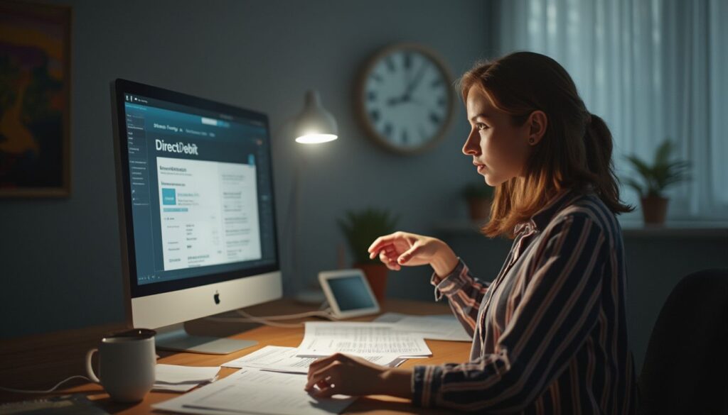 mandat de prélèvement SEPA : illustration d'une transaction bancaire sécurisée et automatisée