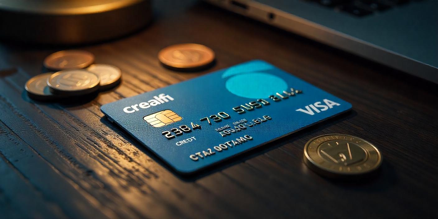 Une carte de crédit Crealfi