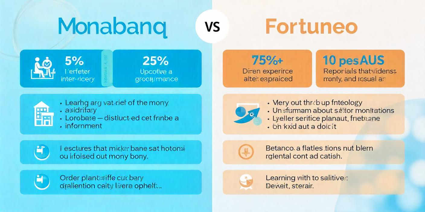 Comparatif Monabanq vs Fortuneo 