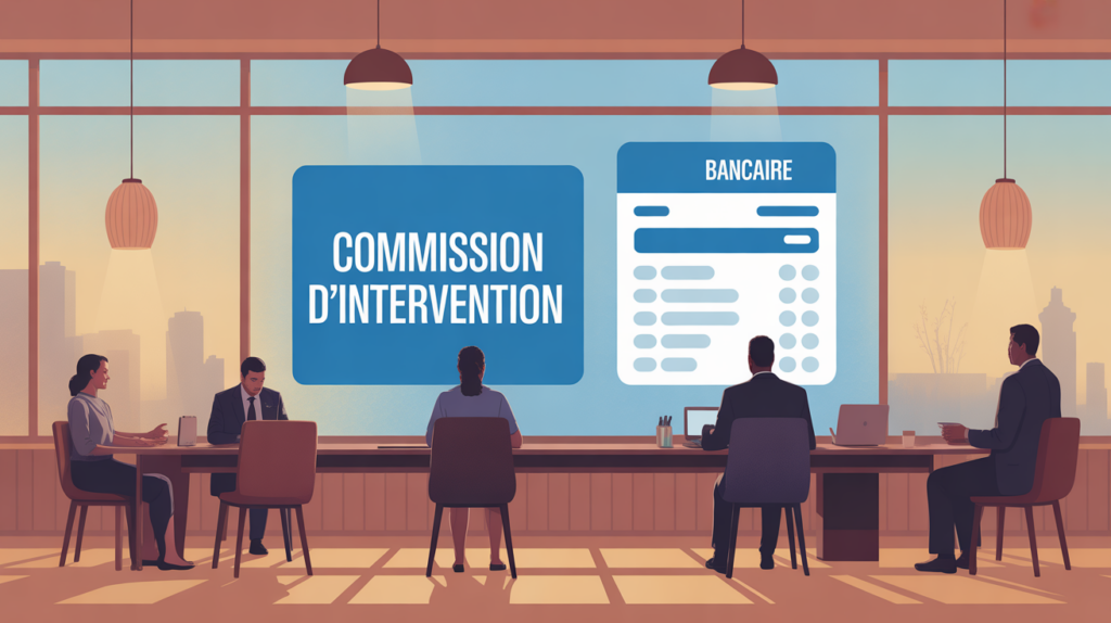 commission d intervention banque visuel espace client moderne