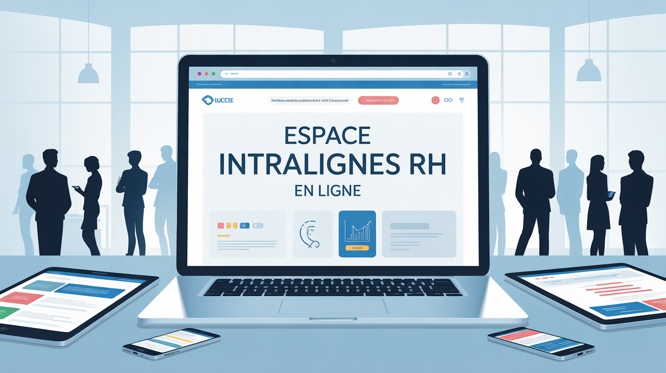 portail intralignes rh air france klm sur ordinateurs smartphones