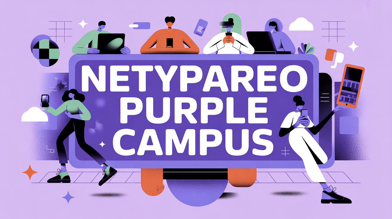 Illustration espace numerique NetYpareo Purple Campus tous appareils