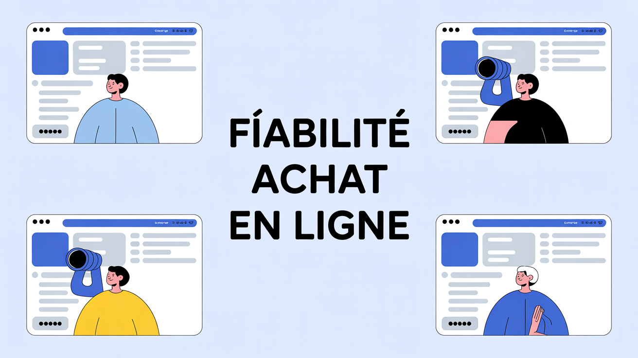Illustration fiabilite achat en ligne