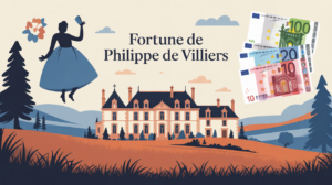 fortune philippe de villiers manoir colline finances