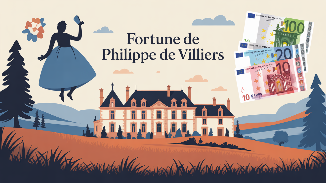 fortune philippe de villiers manoir colline finances