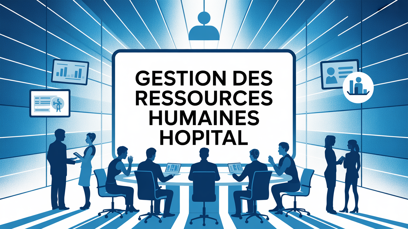 tableau de bord gestion ressources humaines hôpital digital
