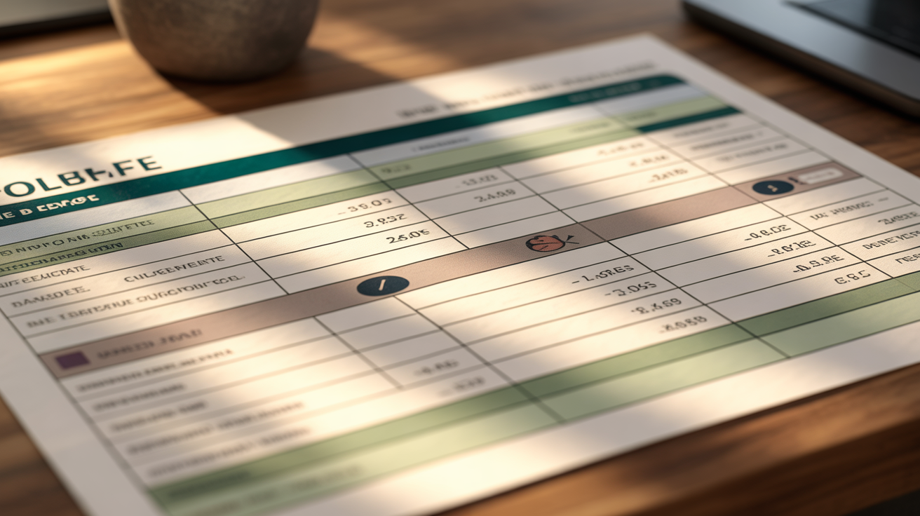 tableau relevé bancaire libelle de carte