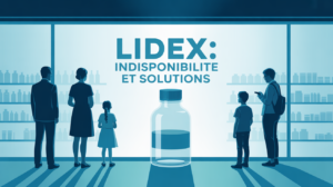 Scène pharmacie moderne Lidex indisponible