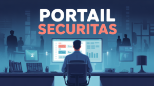Illustration Portail Securitas tableau de bord moderne