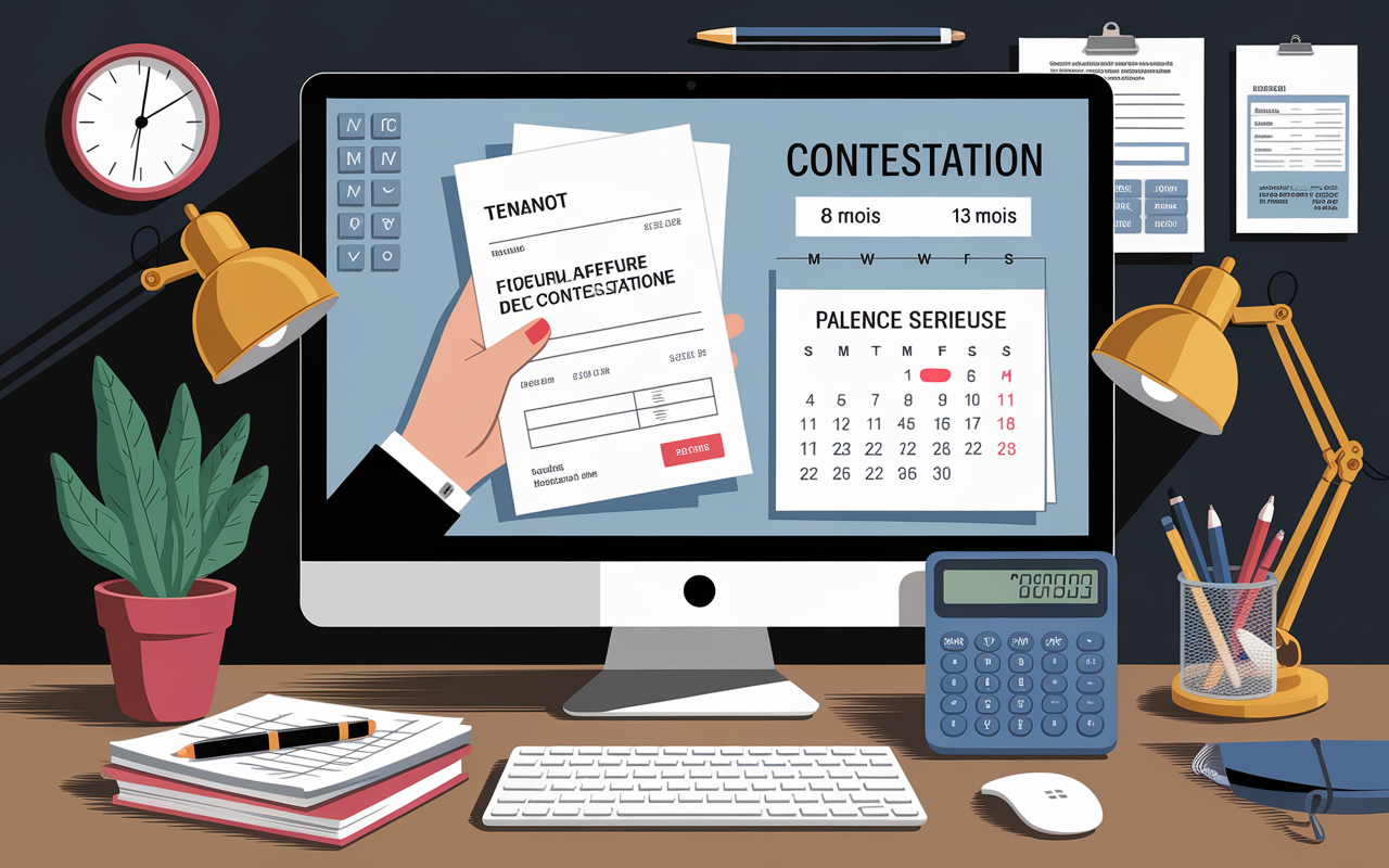 prelevement ceo contestation facture delais legaux