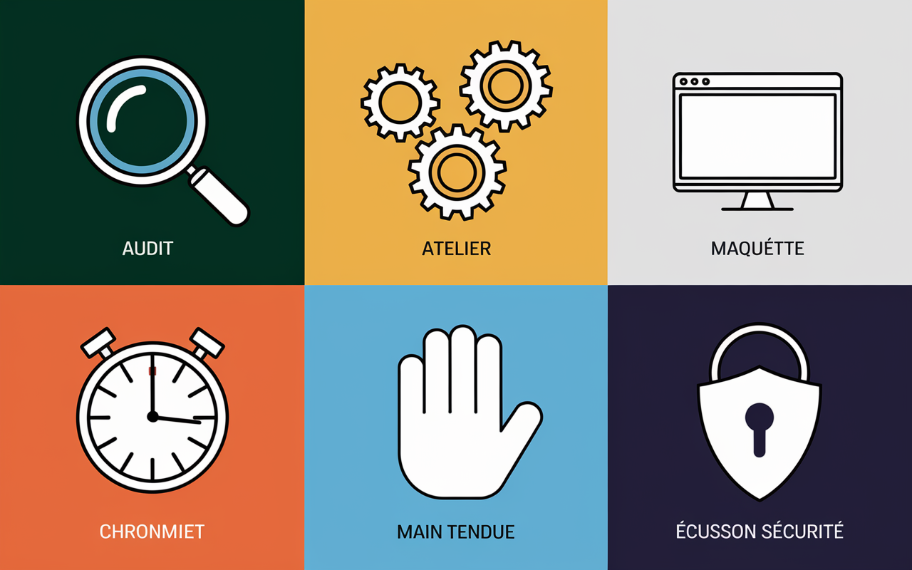Schema etapes developpement SaaS Roumanie