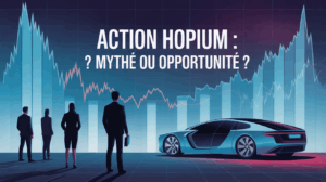 tableau action hopium volatilite voiture hydrogene