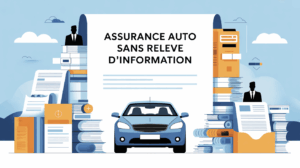 visuel voiture et document assurance auto sans releve d information
