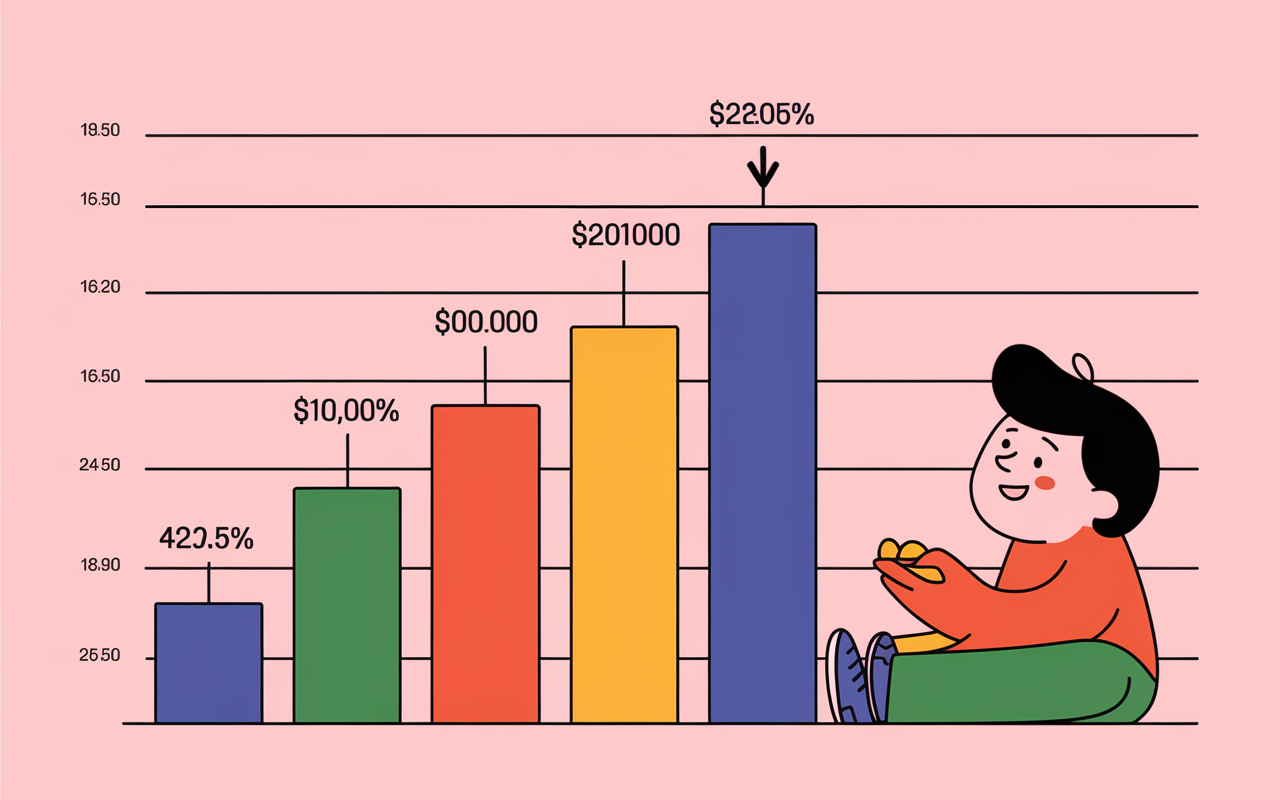 visuel balance comptable tableau chiffres tirelire