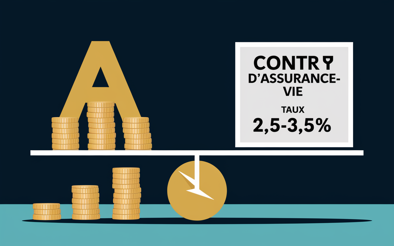Balance entre Livret A et assurance-vie avec taux 2025
