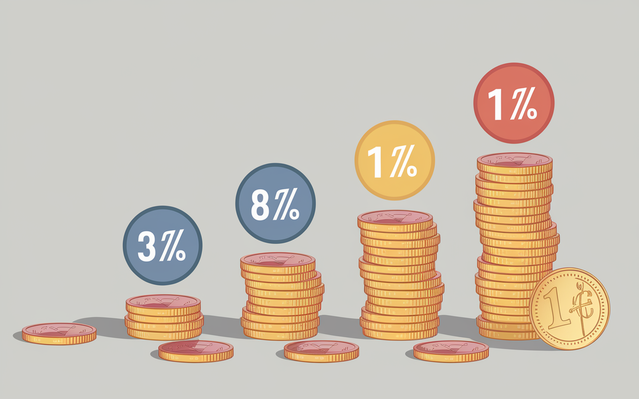 Tableau comparatif frais ETF Amundi PEA sur 10 ans