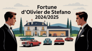 Fortune Olivier de Stefano 2024 2025 illustration garage maison voitures anciennes