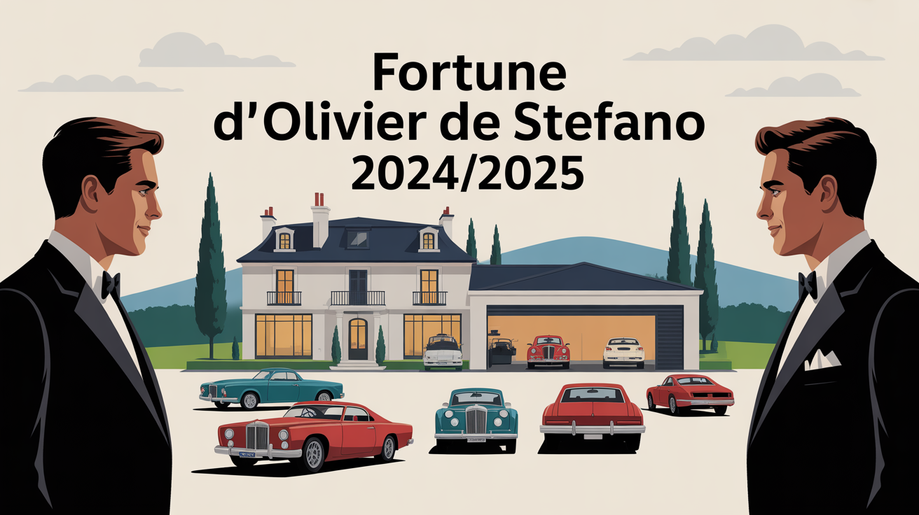 Fortune Olivier de Stefano 2024 2025 illustration garage maison voitures anciennes