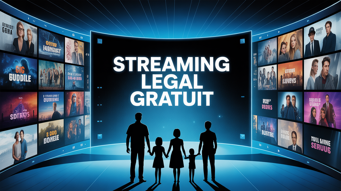 interface streaming legal gratuit crebya pour famille