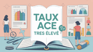 Dossier médical avec graphiques ACE élevés, ambiance rassurante