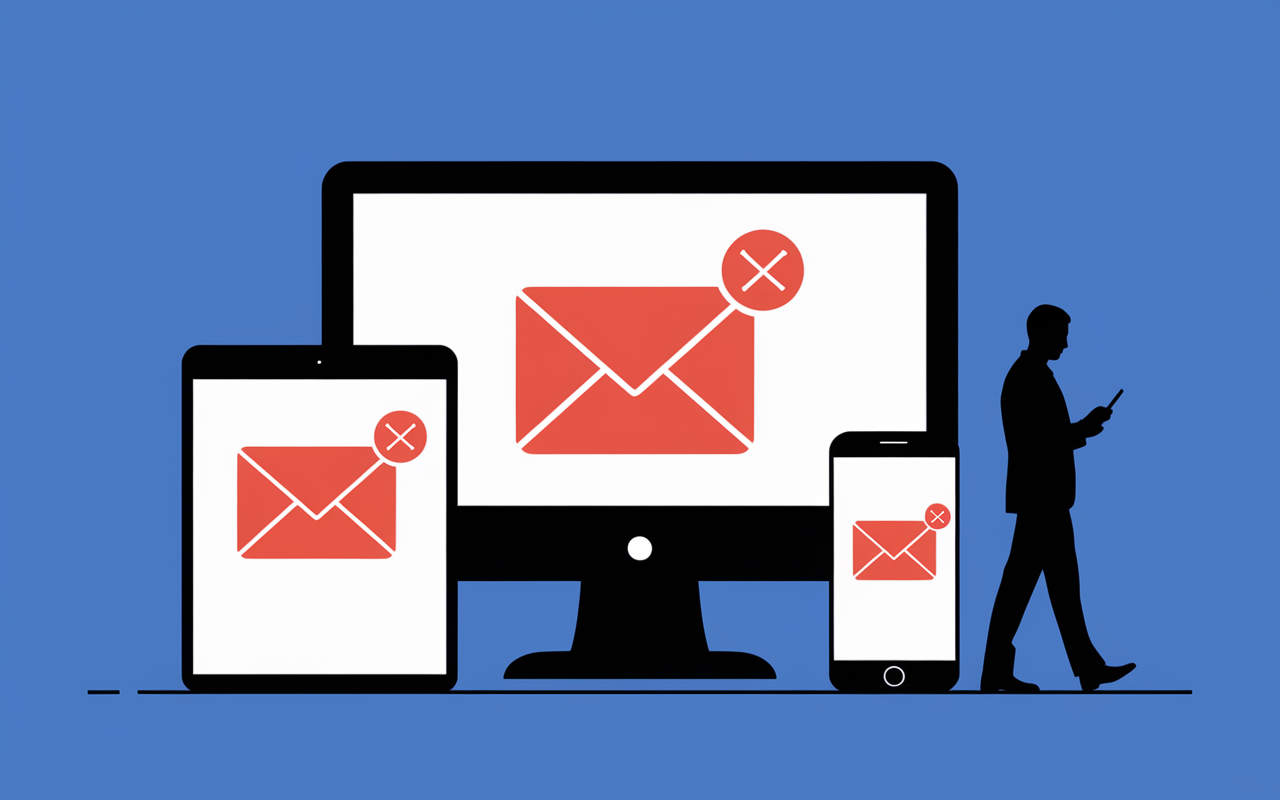 Connexion messagerie academique sur ordinateur tablette smartphone