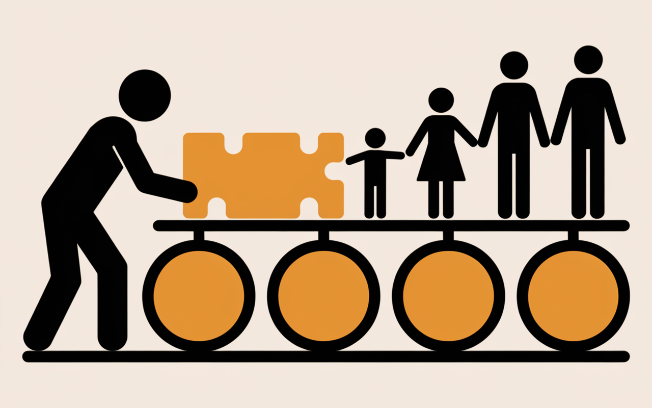 personnage tirelire flèche transmission famille