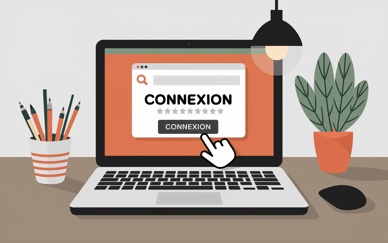 Connexion ENT Université Orléans écran activation