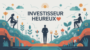 Illustration investisseur heureux bilan patrimonial
