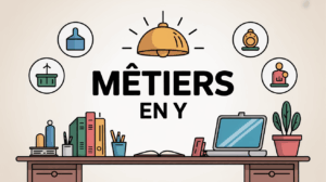 illustration metiers en y orientation moderne