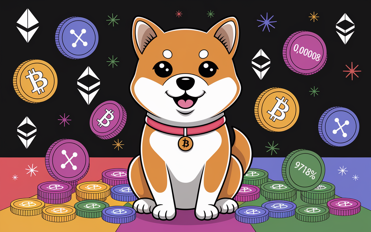 BONK crypto mascotte shiba, chiffres clés token