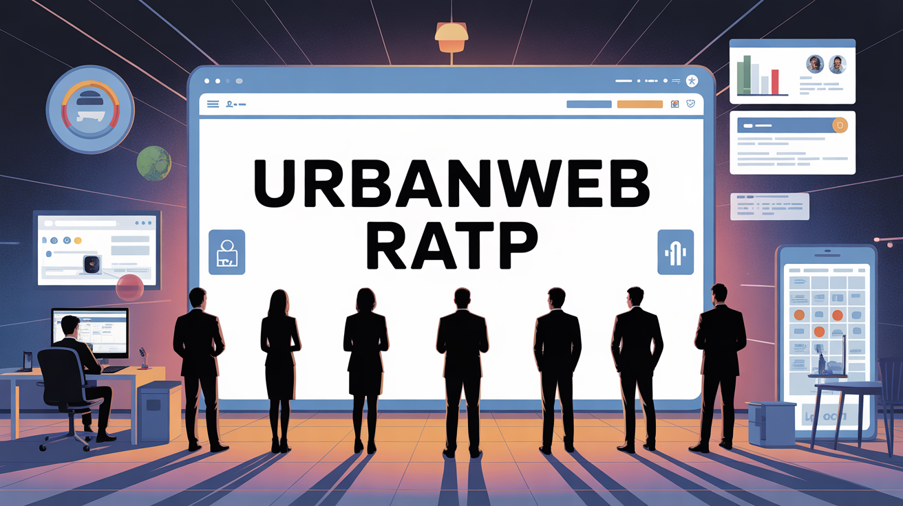 Illustration Urbanweb RATP portail RH sécurisé