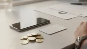 Smartphone carte bancaire gestion argent sans frais