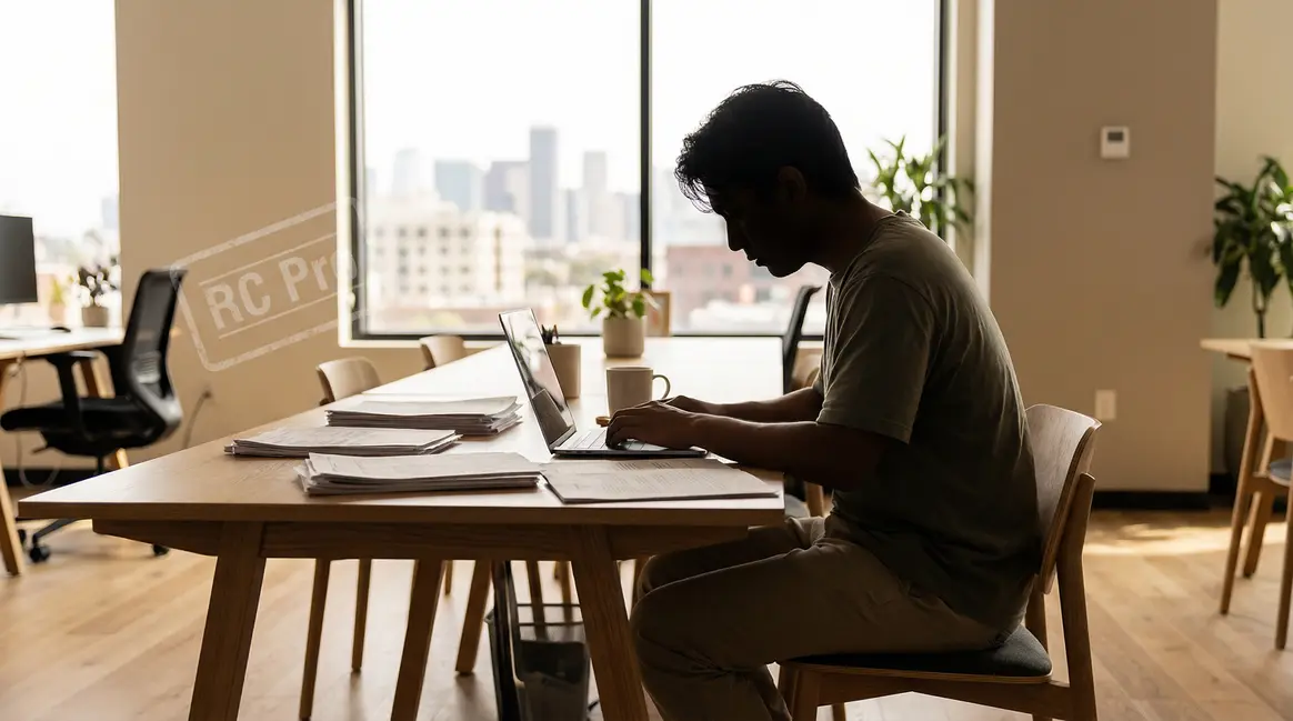 auto-entrepreneur bureau RC Pro