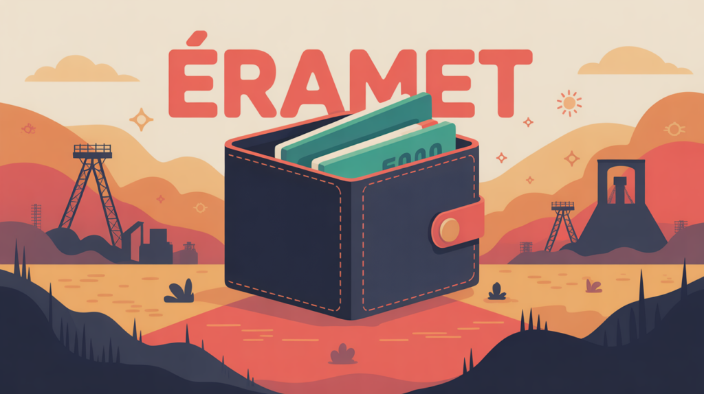 action eramet illustration portefeuille financier dynamisme