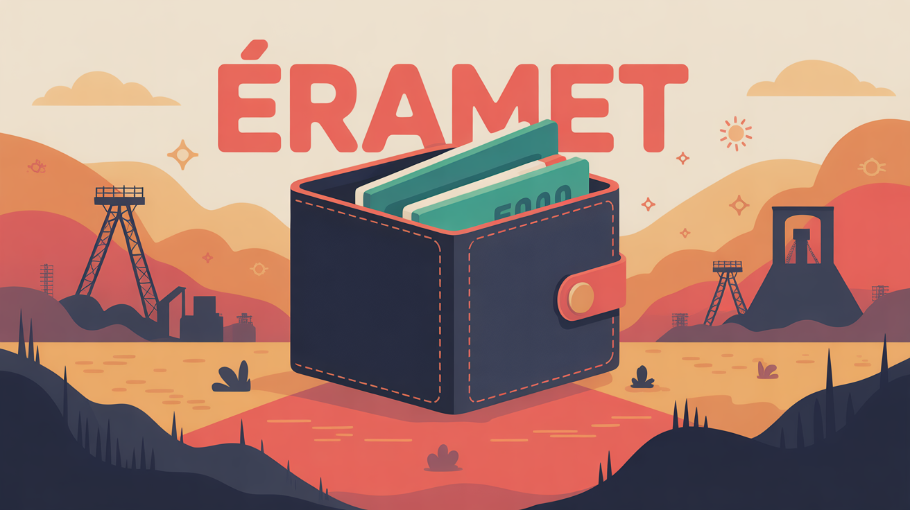 action eramet illustration portefeuille financier dynamisme
