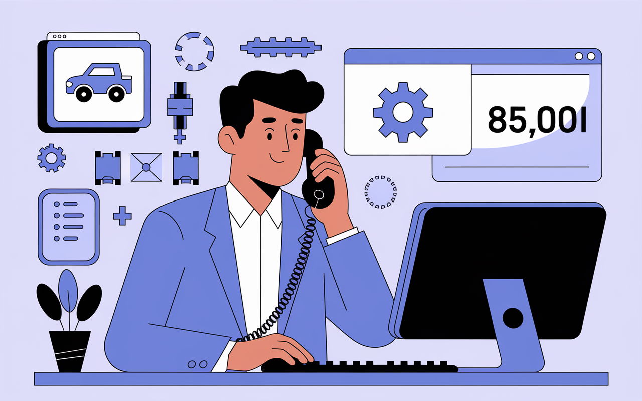 Technicien hotline Autossimo pieces auto