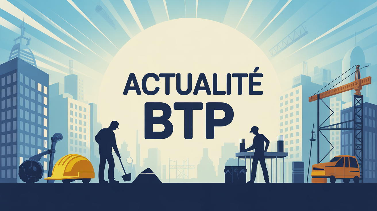 Scene chantier urbain moderne Actualite BTP bati-actu.fr