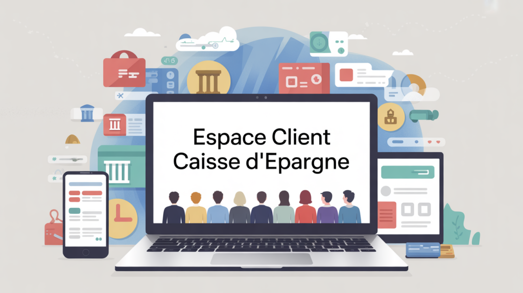 espace client www.caisse-epargne.fr illustration securisee