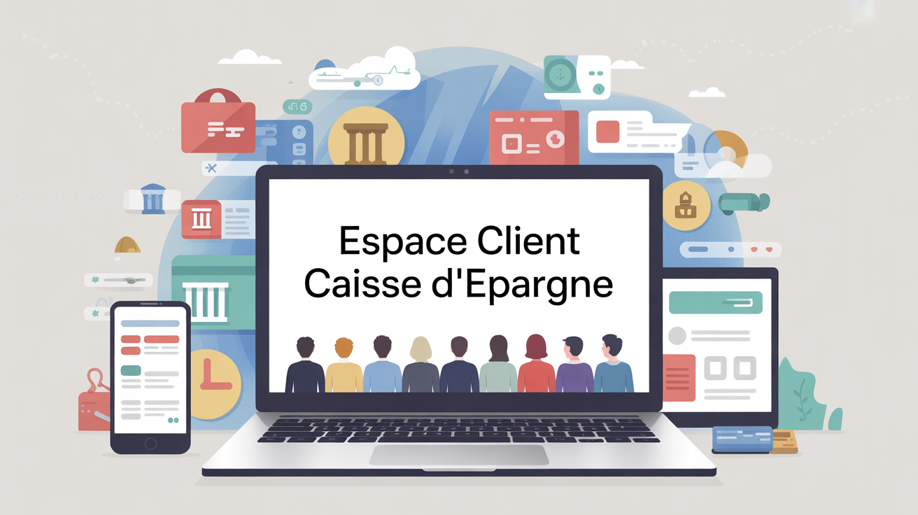 espace client www.caisse-epargne.fr illustration securisee