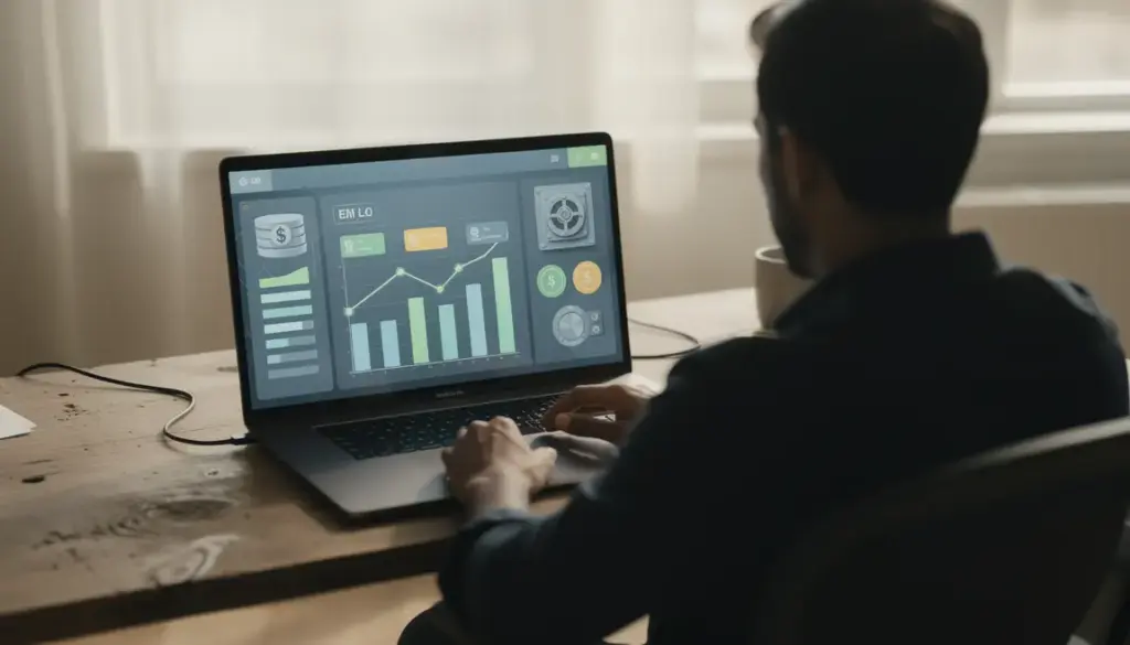 tableau de bord moderne pour la gestion multi-comptes bancaires