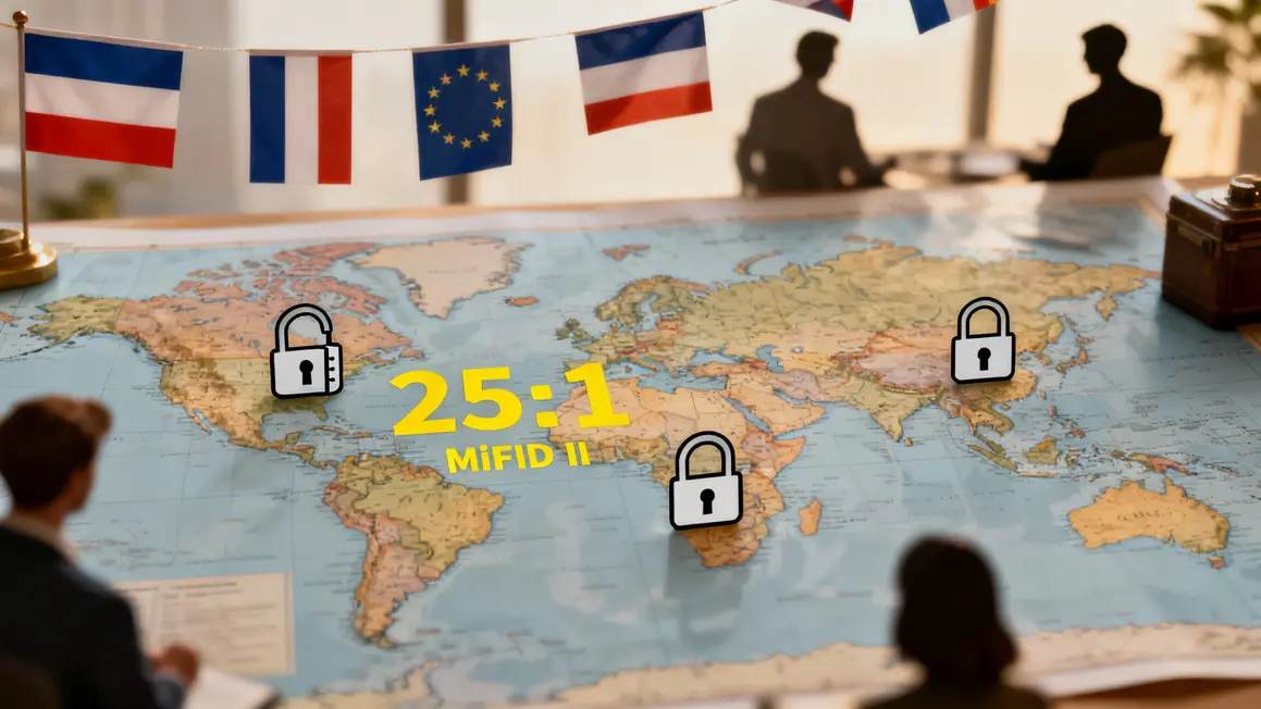 Carte mondiale trading régulé cadenas drapeaux