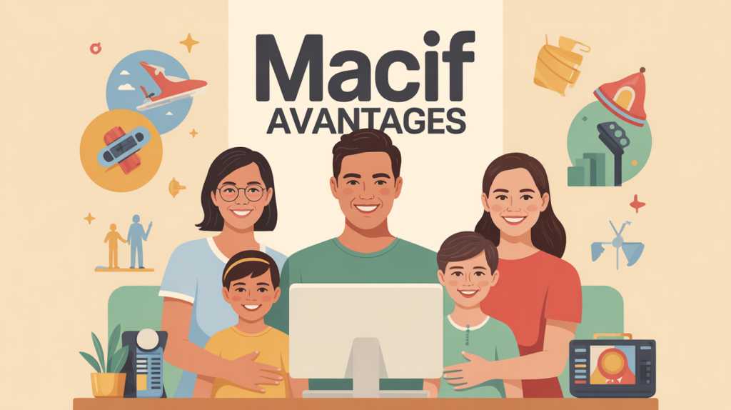 macif avantages famille offres collectives