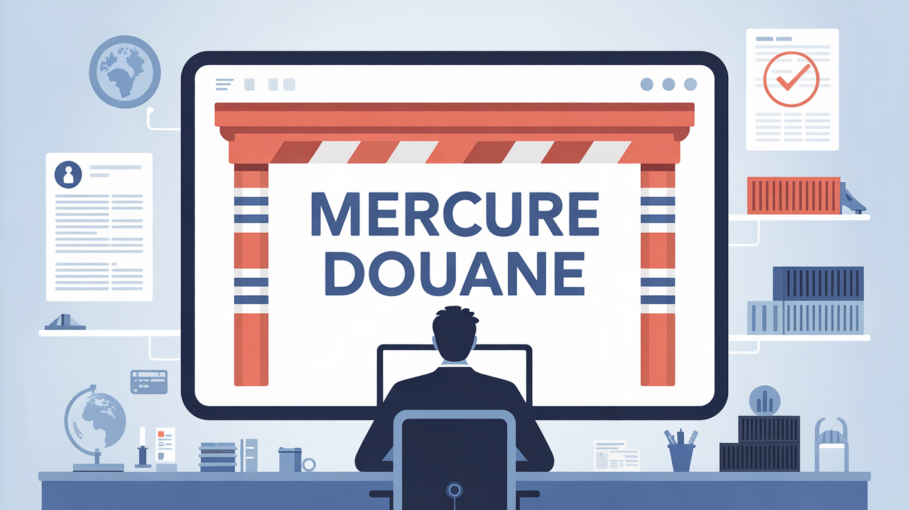 mercure douane ecran portail informatique